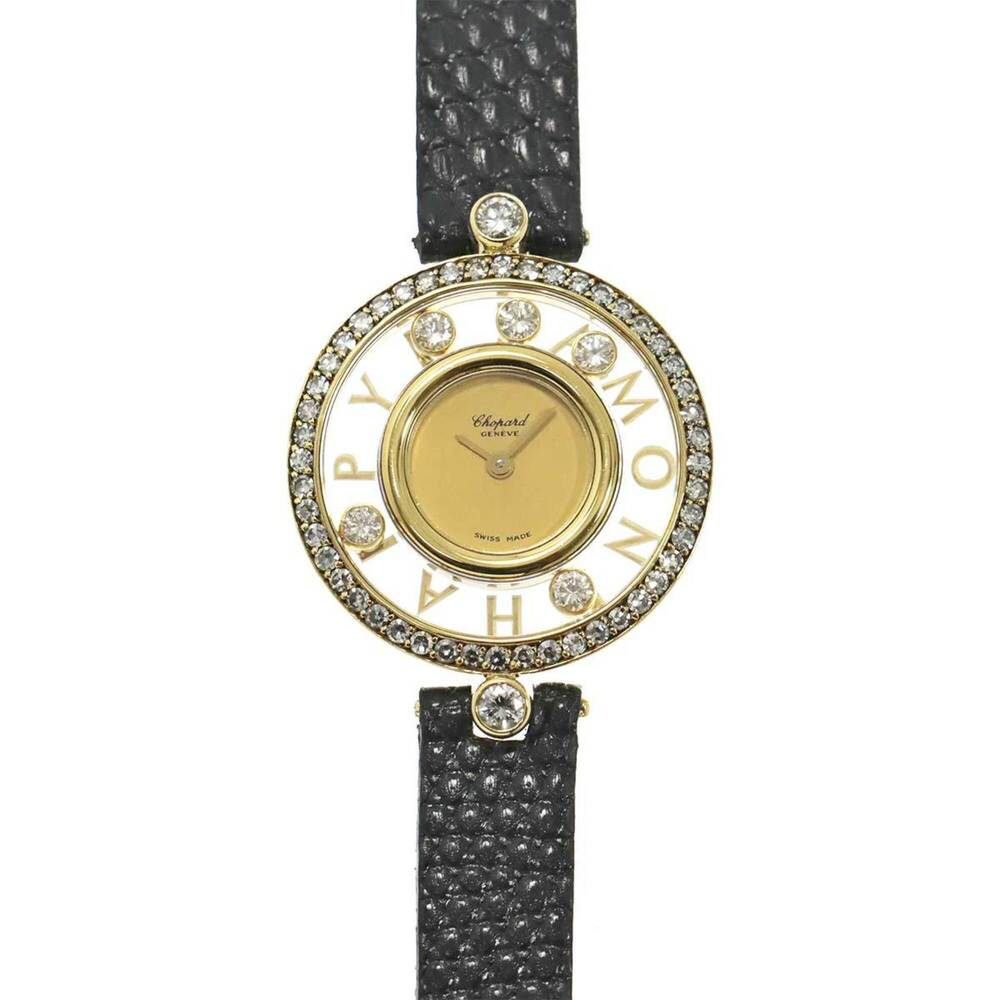 Chopard Happy Diamonds 20 3926-12 Ladies' Watch, Diamond Bezel, Lugs, 5 Diamo...